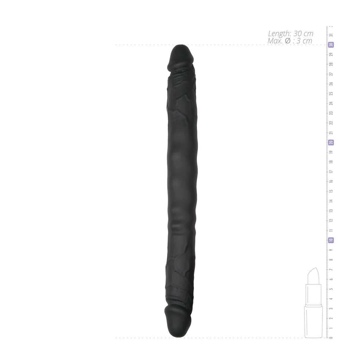 Realistische Dubbelzijdige Dildo - 30 cm