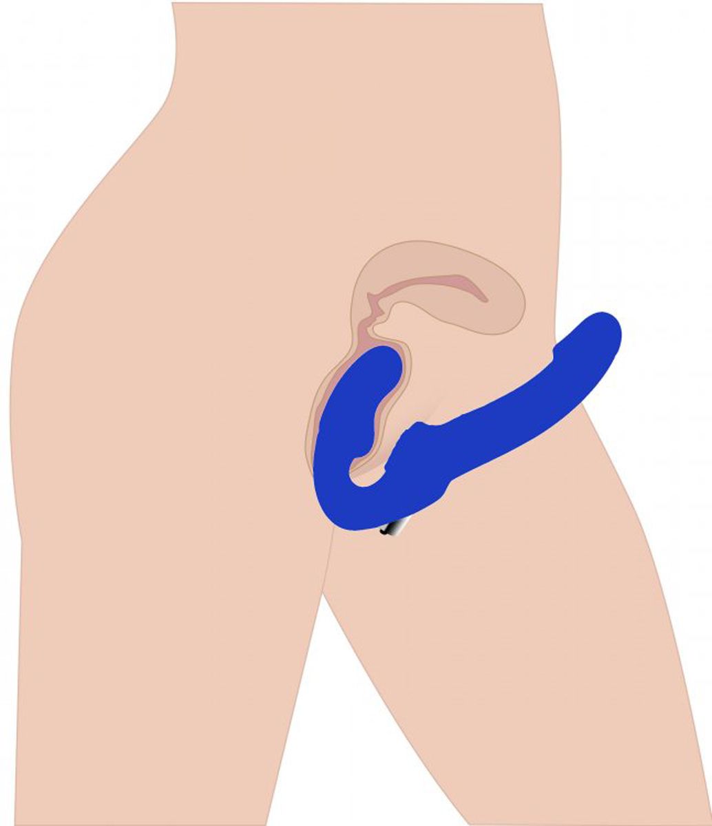 Revolver II Vibrerende Strapless Strap-On