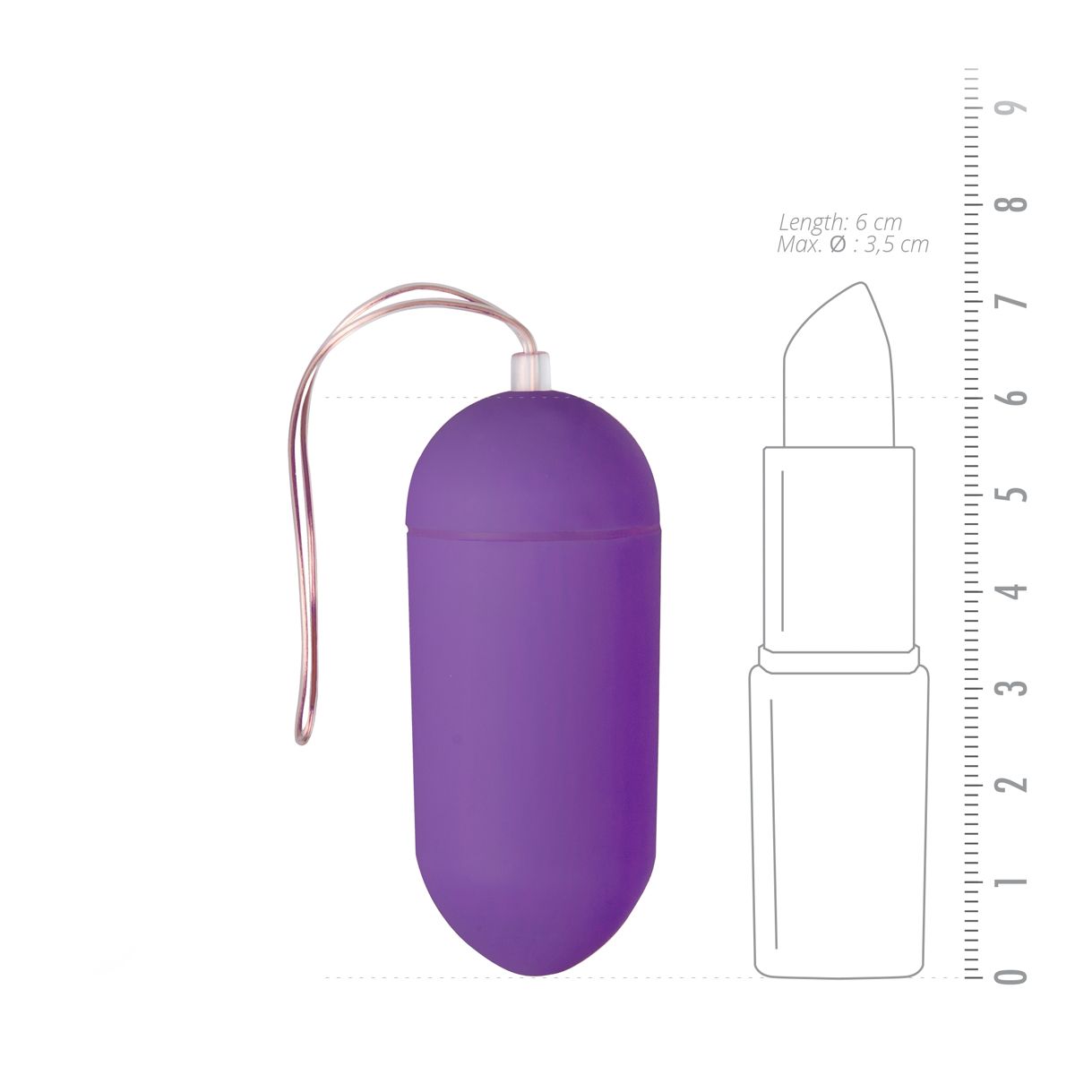 Vibratie Ei - Paars