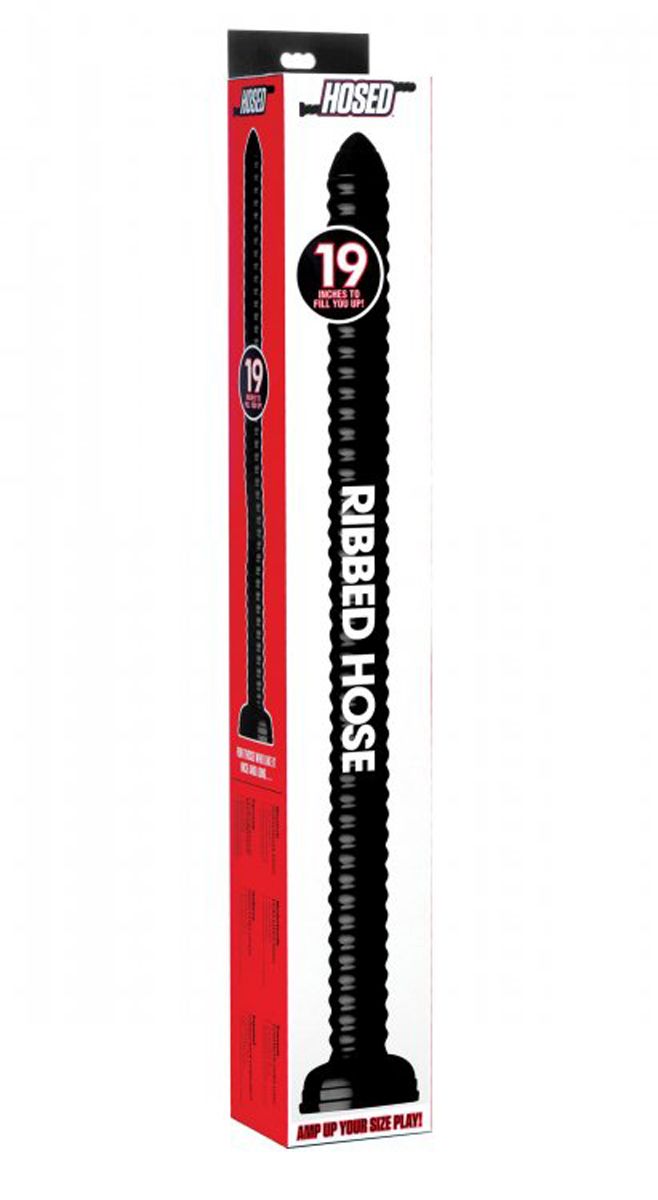 Ribbed Anal Snake Anaaldildo - 48 cm