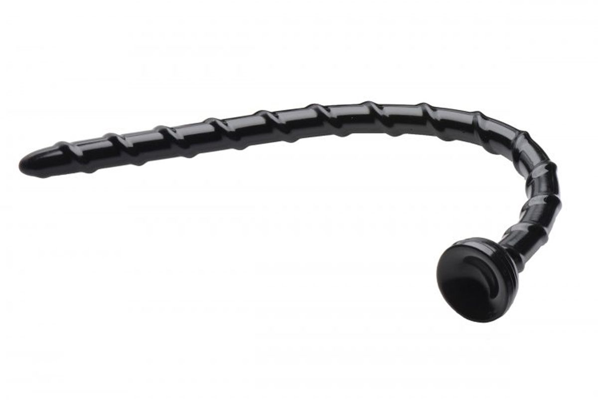 Swirl Thin Anal Snake Anaaldildo - 45 cm