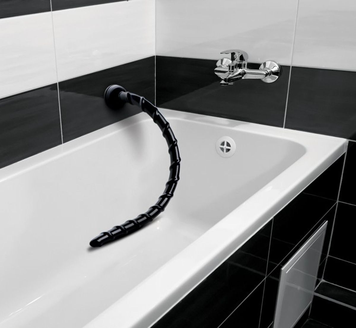 Swirl Thin Anal Snake Anaaldildo - 45 cm