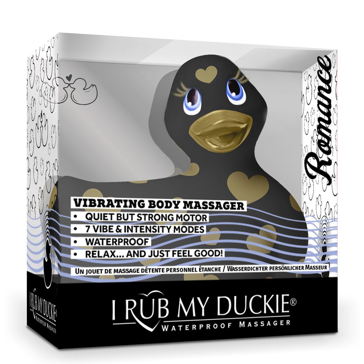 I Rub My Duckie 2.0 Romance - Zwart/Goud
