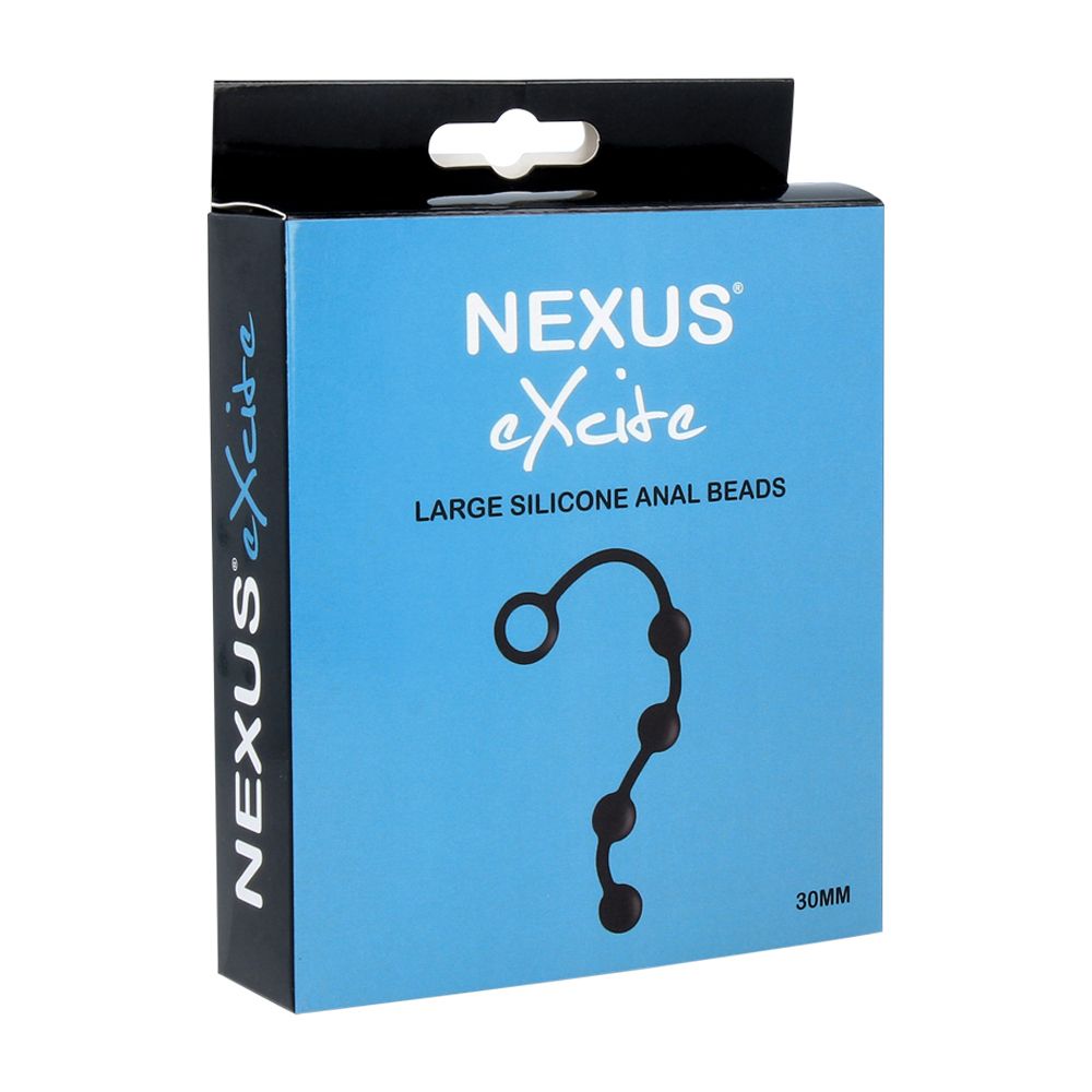 Nexus - Excite Siliconen Anaal Kralen - Large