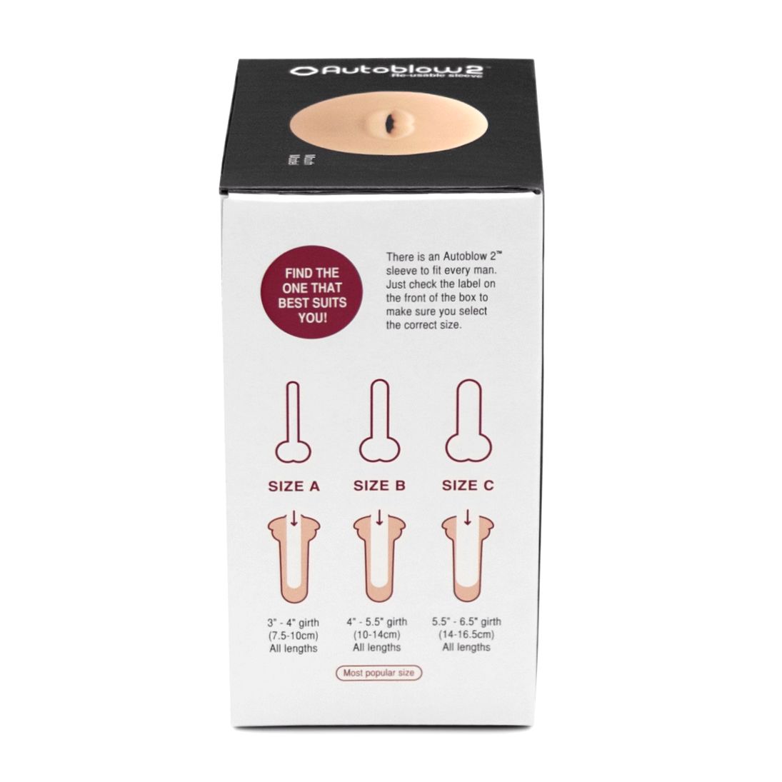 Autoblow 2+XT Masturbator Sleeve B - Mond