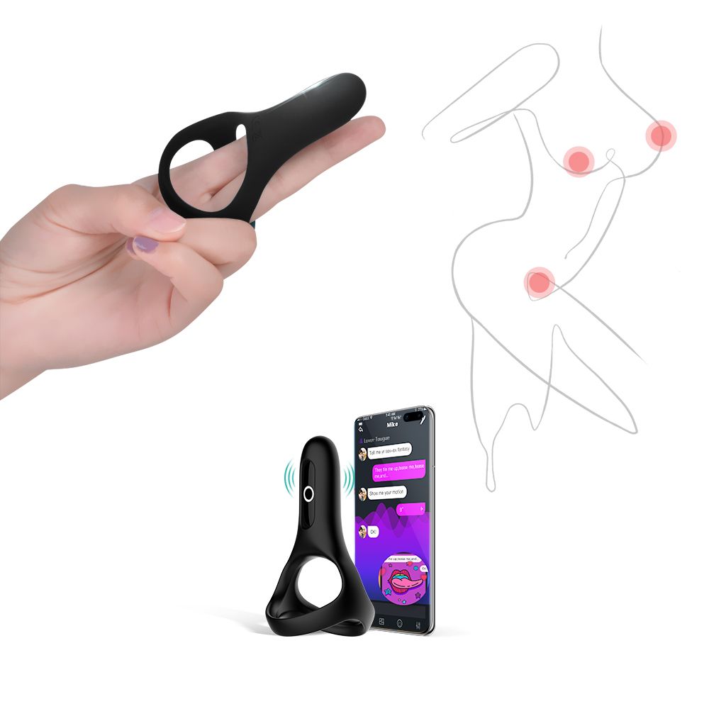 Magic Motion - Rise Smart Vibrerende Cockring - Black