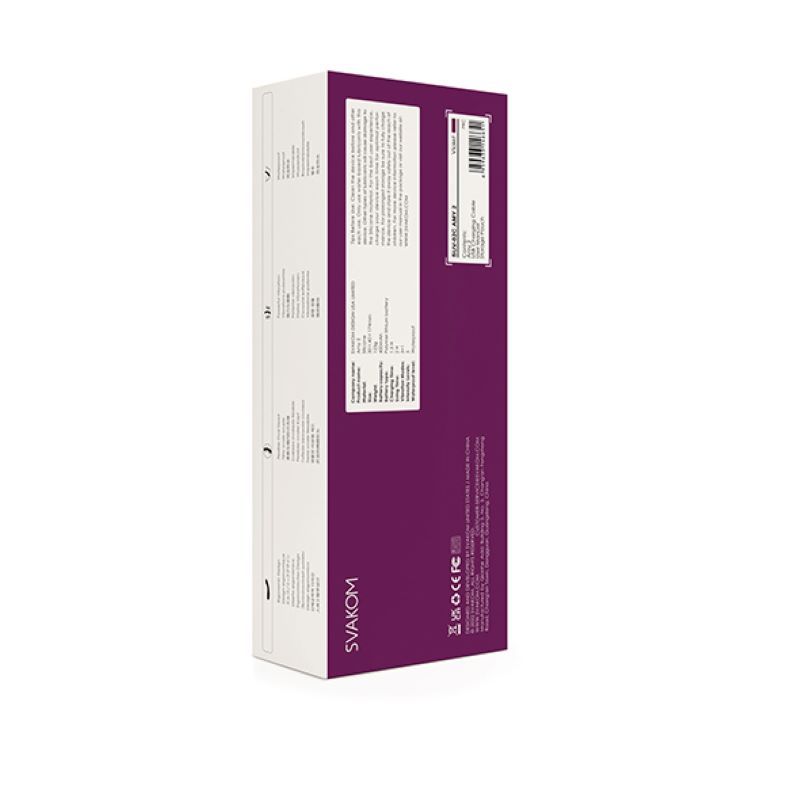 SVAKOM - AMY 2 G-Spot & Clitorale Vibrator - Paars