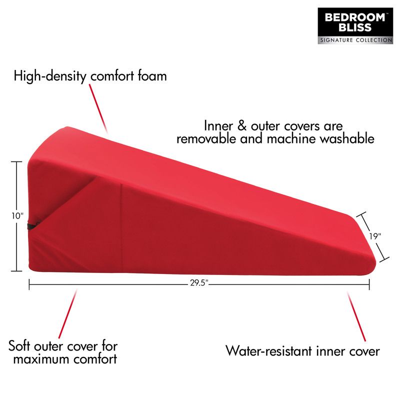 Large Love Cushion - Rood