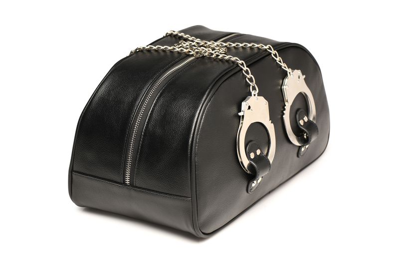 Bondage Reistas Met Handboeien - Zwart