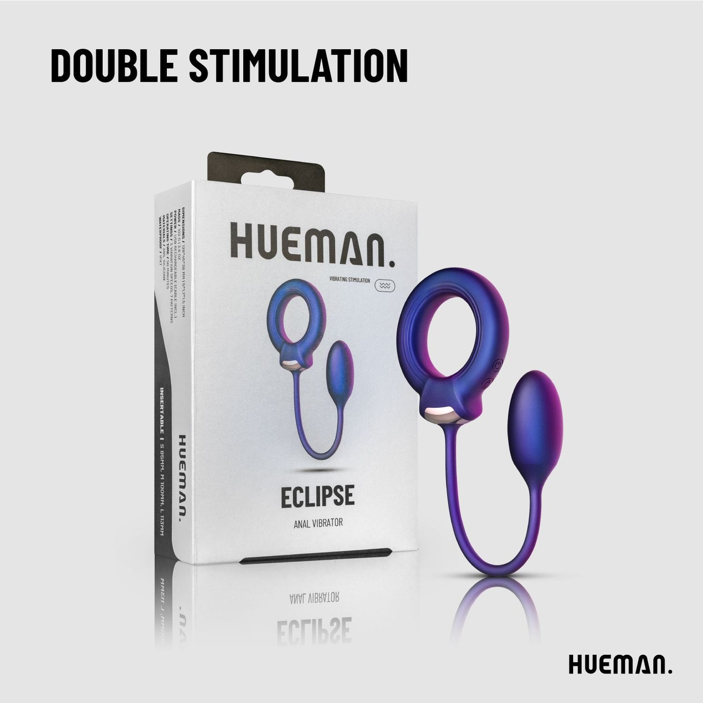 Hueman - Cockring met Anaal Bal