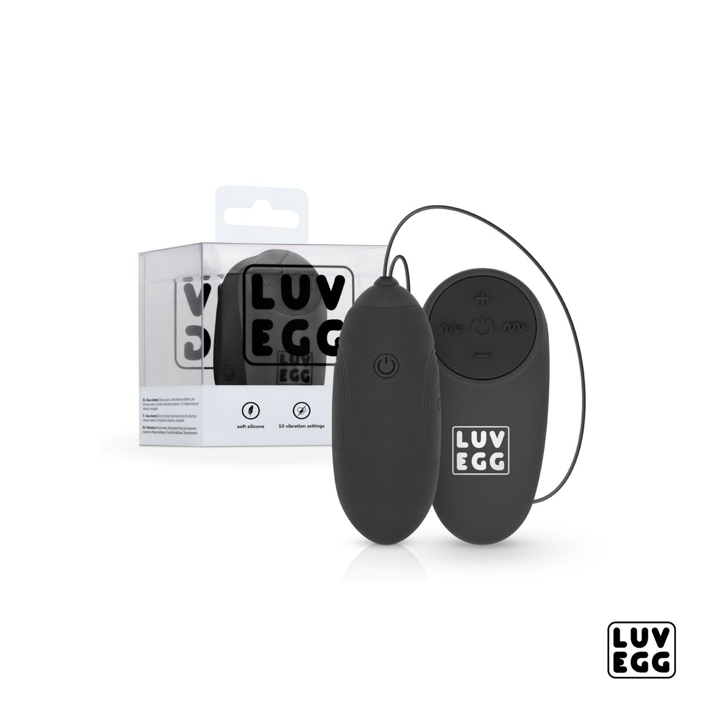 LUV EGG - Zwart