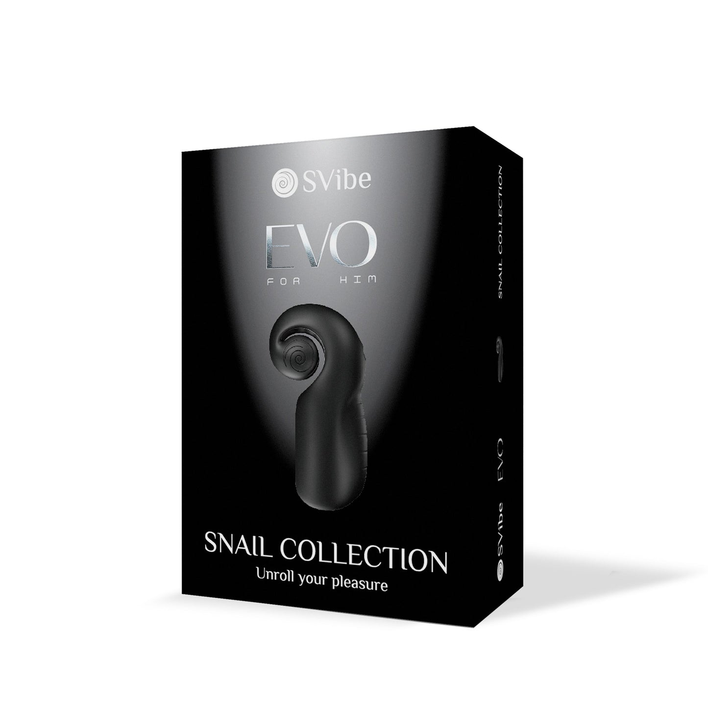 Snail Vibe EVO Masturbator - Zwart