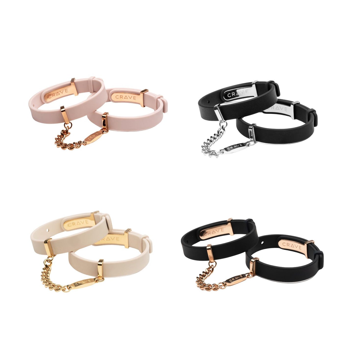 Crave - ID Handboeien - Zwart