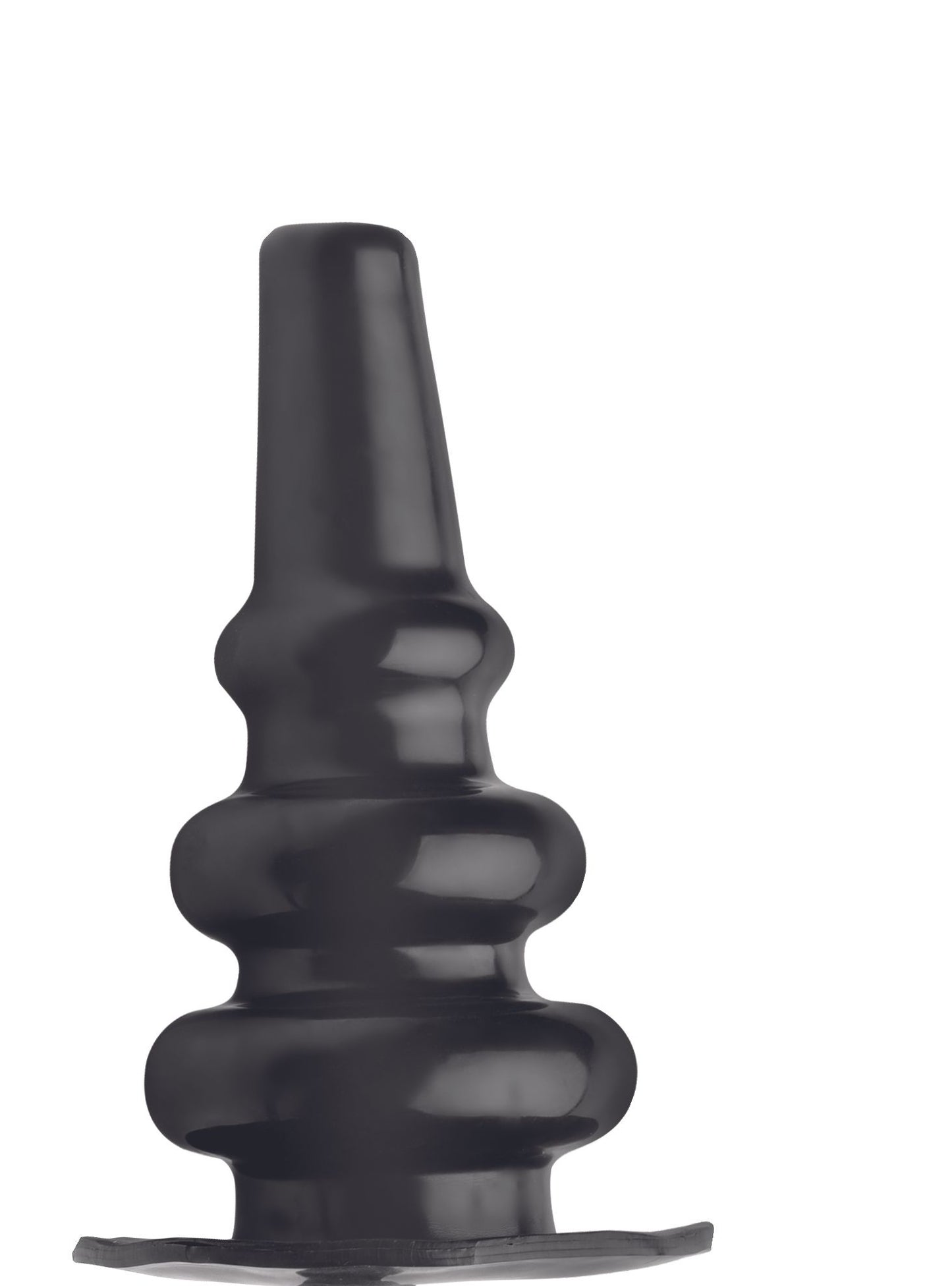 Opblaasbare Enema Buttplug - Zwart