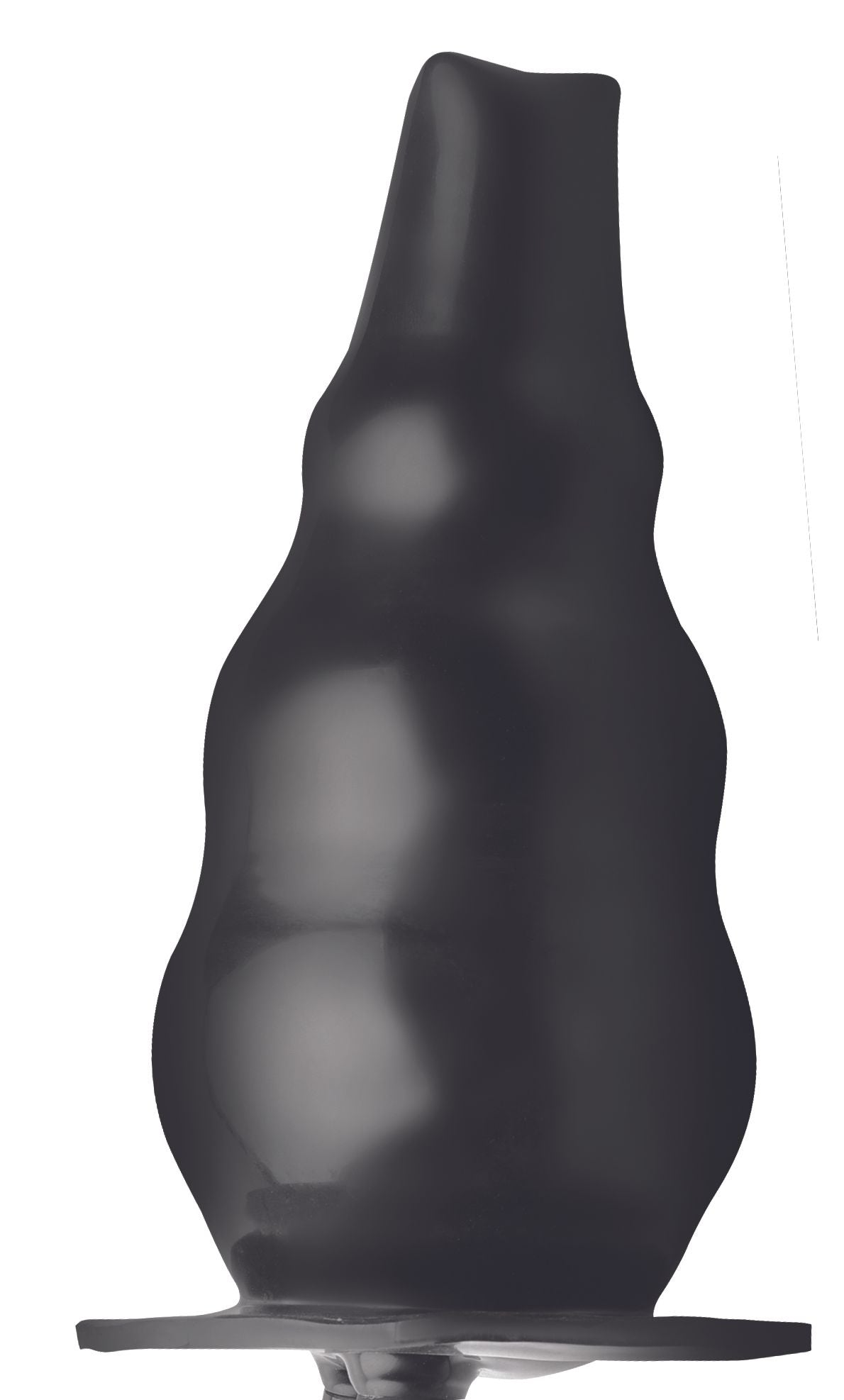 Opblaasbare Enema Buttplug - Zwart