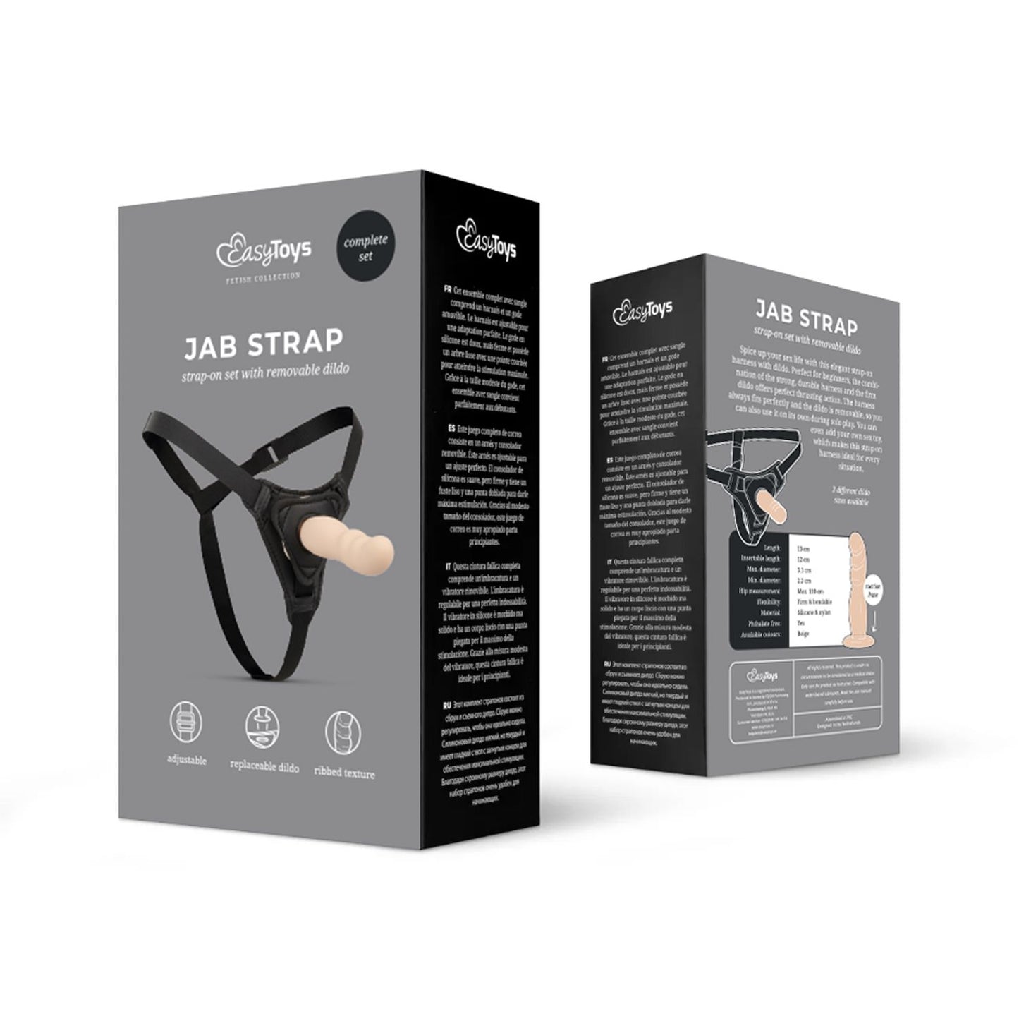 Strap-on Dildo met Harnas - Realistisch