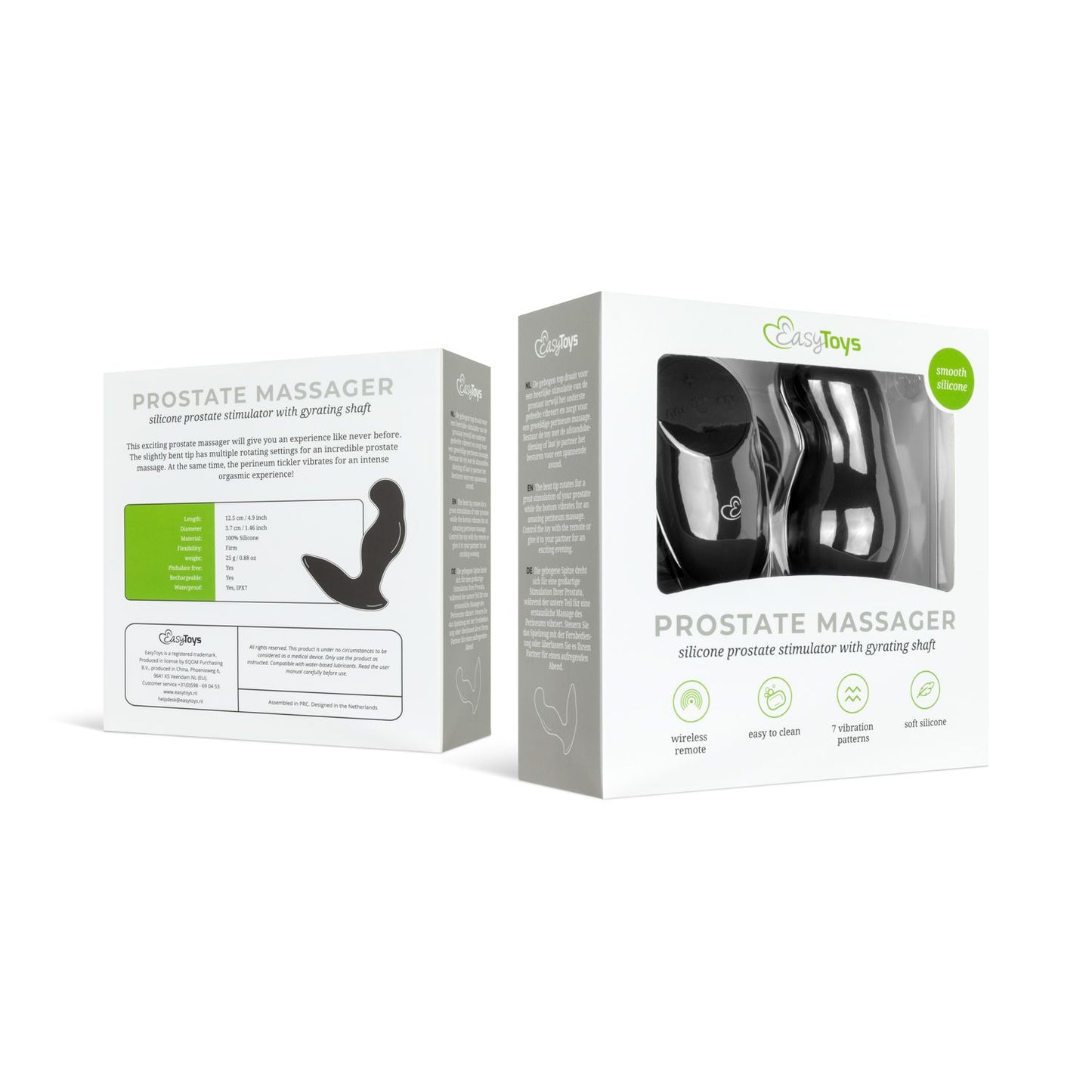 Vibrerende Prostaat Vibrator Met Draadloze Afstandsbediening