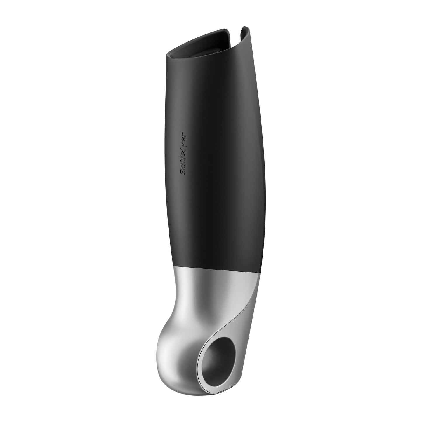 Satisfyer Power Masturbator+ Connect App - Zwart/Zilver