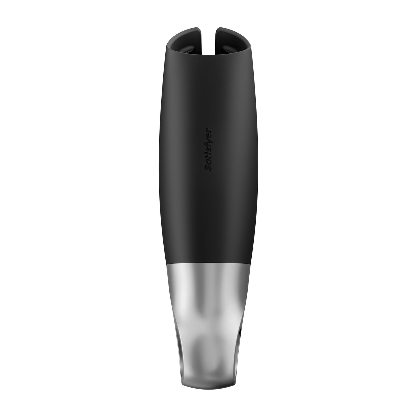 Satisfyer Power Masturbator+ Connect App - Zwart/Zilver
