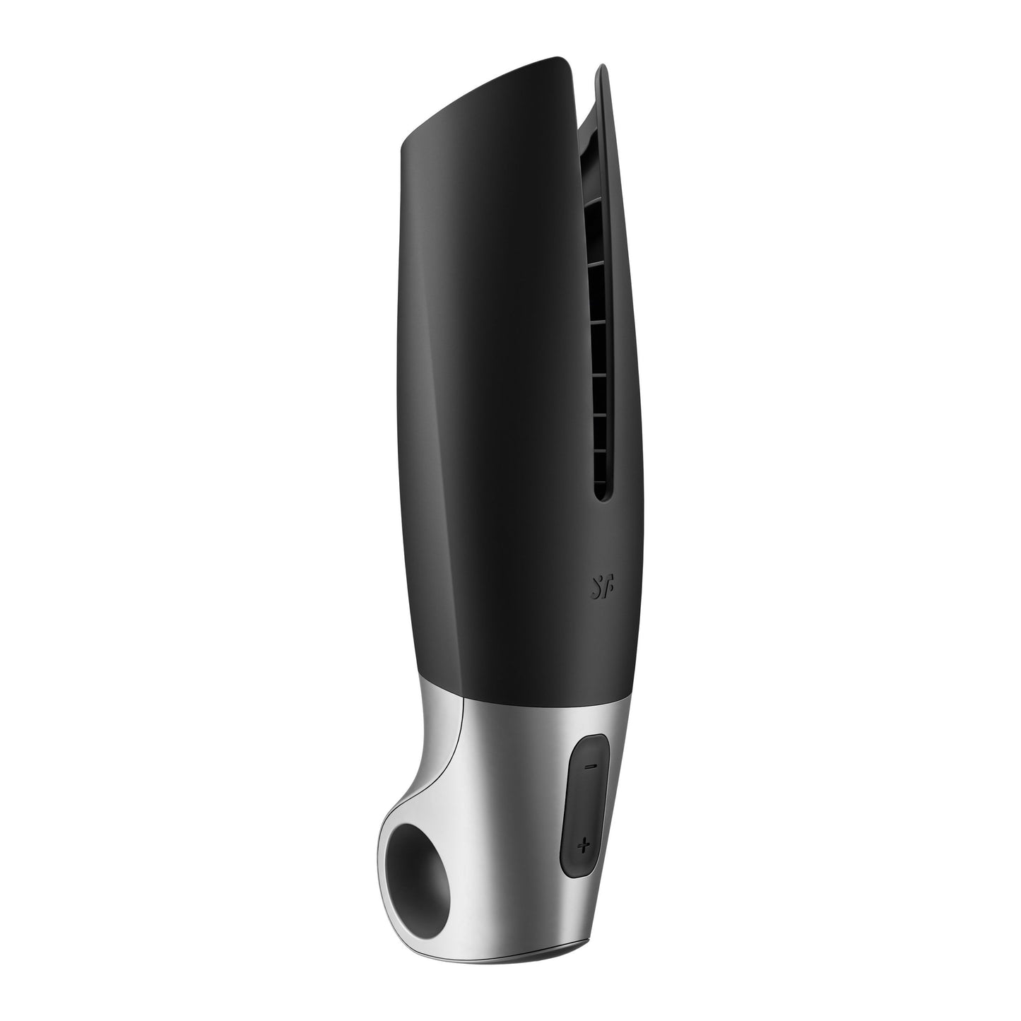 Satisfyer Power Masturbator+ Connect App - Zwart/Zilver