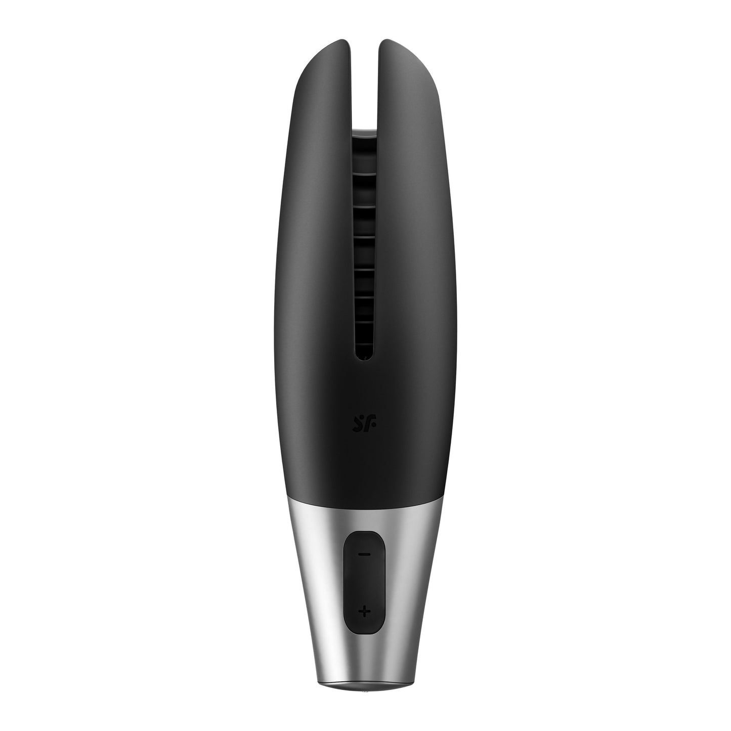 Satisfyer Power Masturbator+ Connect App - Zwart/Zilver