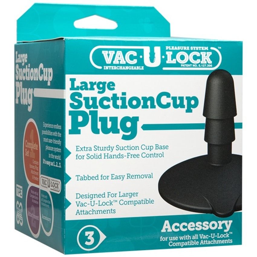 Doc Johnson - VacULock Groot - Zwart