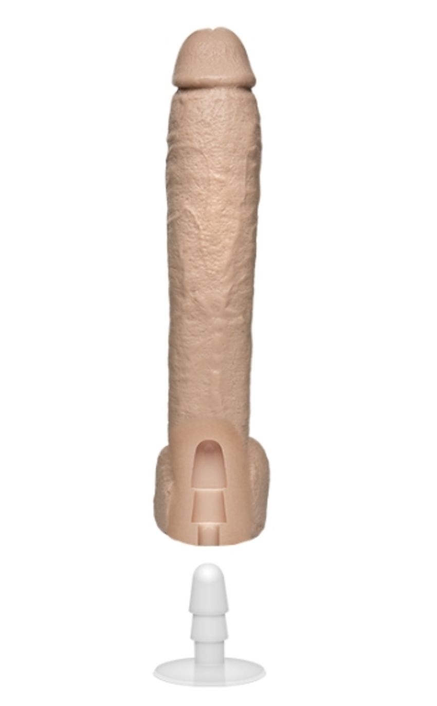 Doc Johnson - Dildo met Verwijderbare Vac-U-Lock Zuignap - Beige