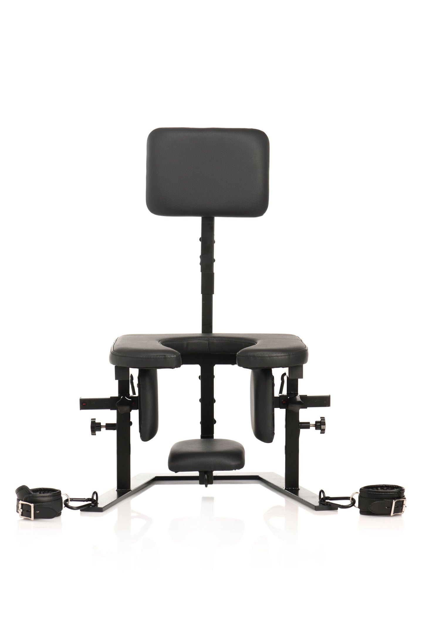 XR Brands - Pleasure Throne Orale Seks Stoel - Zwart