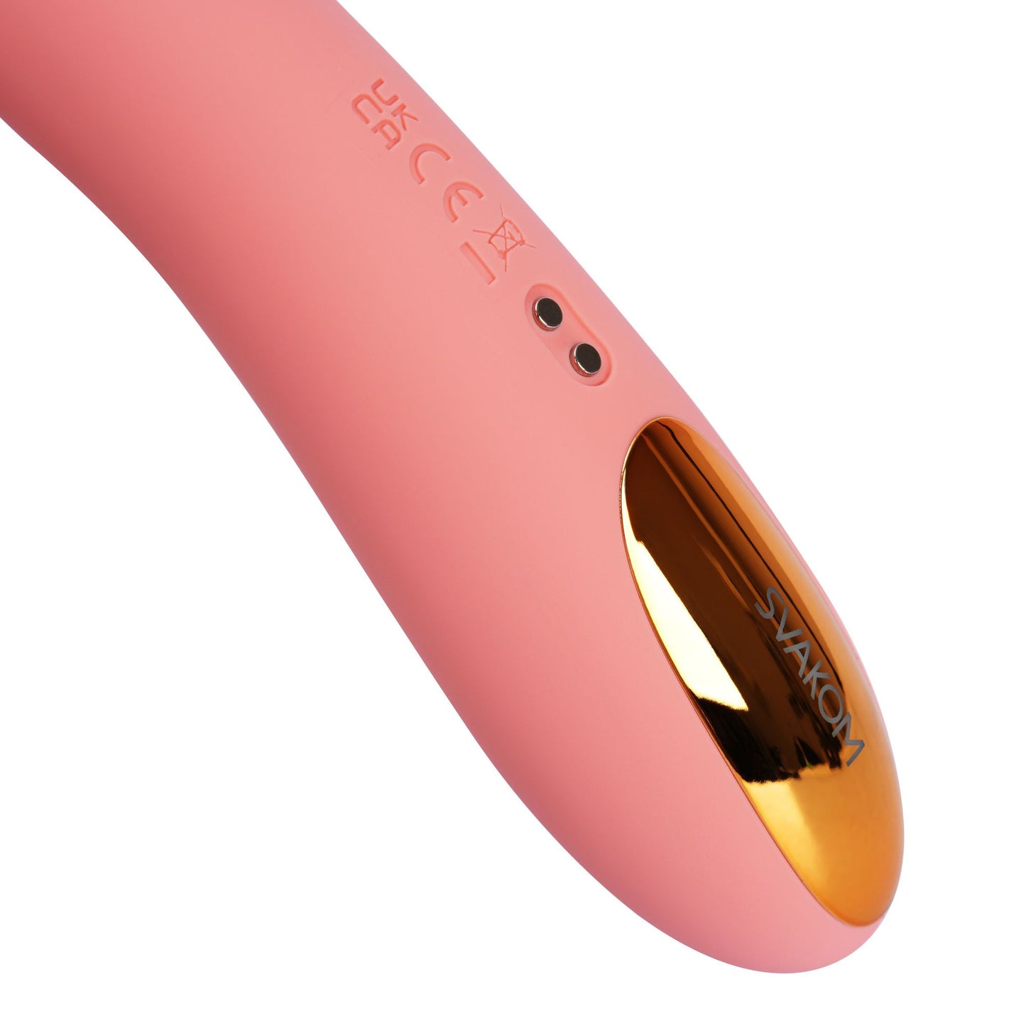 SVAKOM - Ava Neo Interactieve Stotende Vibrator - Perzik