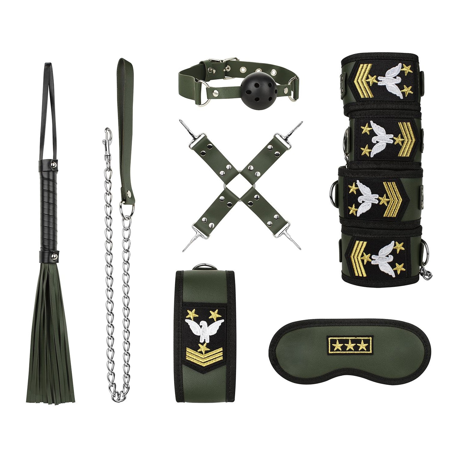Field Marshal's Fetish - 8-delige SM set