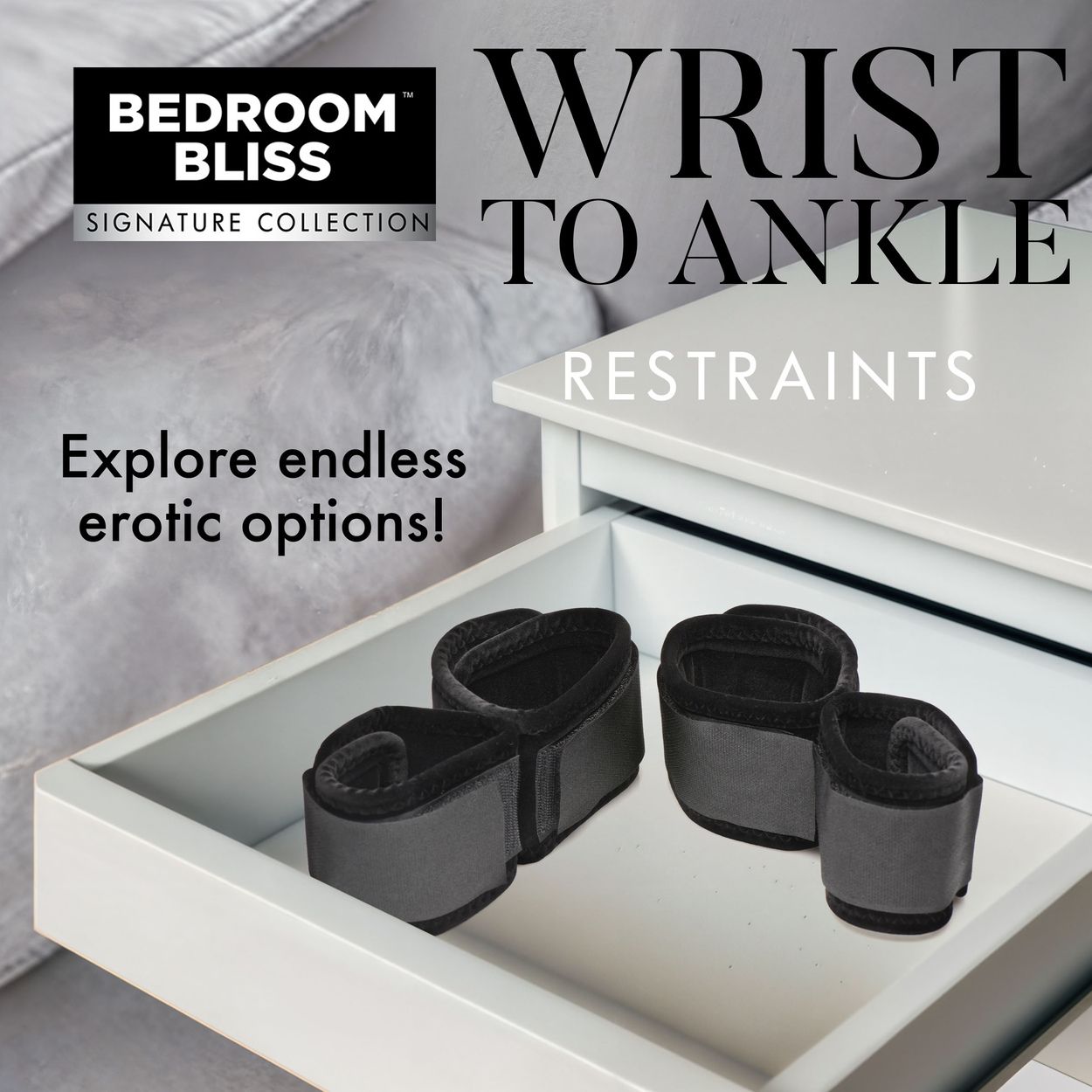 XR Brands - Pols- en Enkelboeien - Zwart