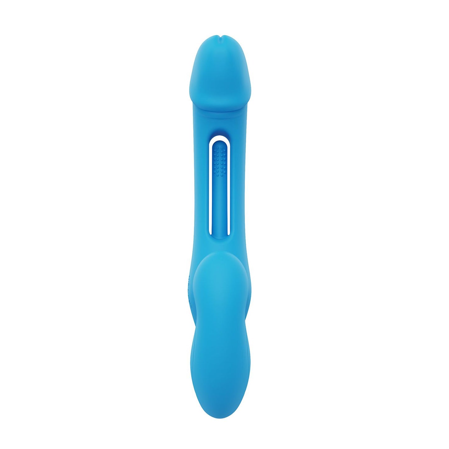 HoneyPlayBox - Harmony Duo App-bestuurde Strapless Strap-on - Blauw