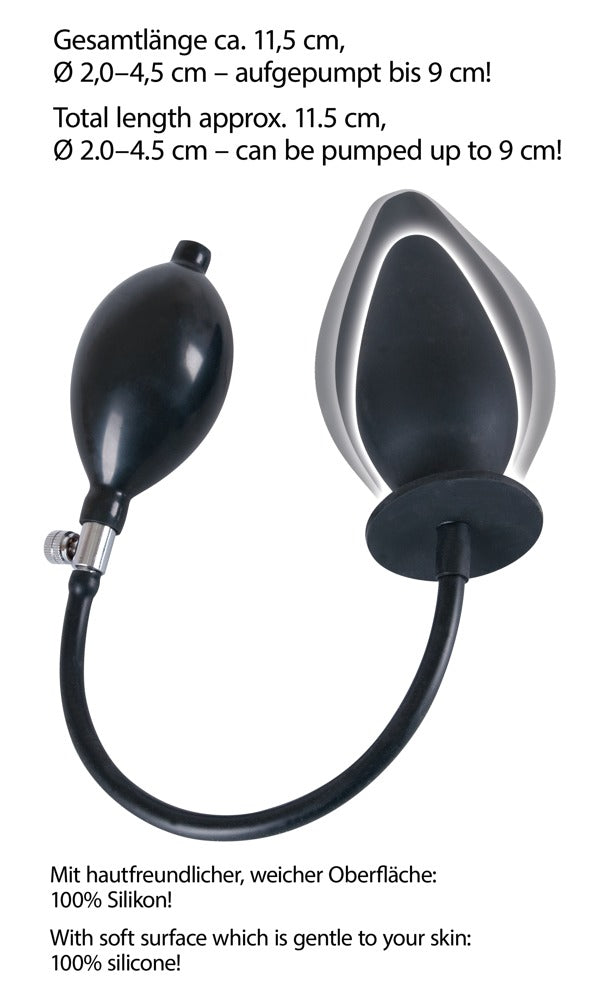 Inflatable Butt Plug Silicone