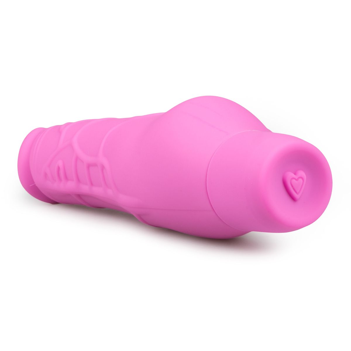 Realistische siliconen vibrator - roze