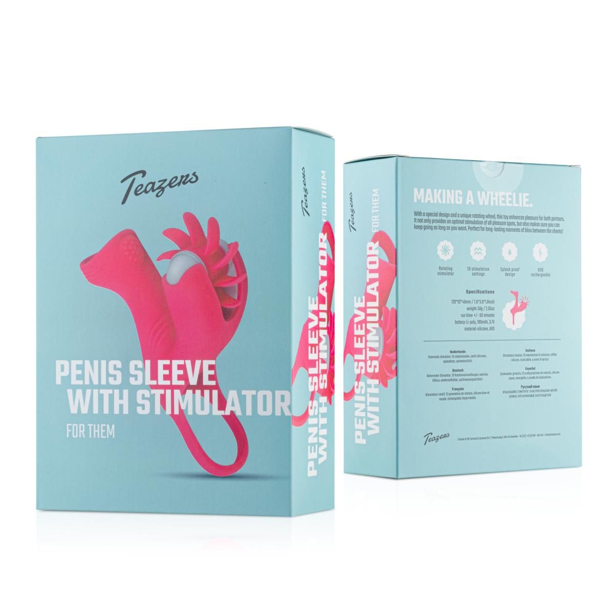 Penis Sleeve Met Stimulator