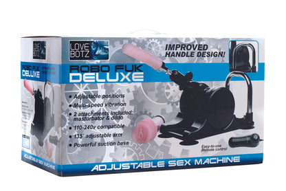 Robo Fuk Deluxe SeksMachine Met Dildo En Masturbator