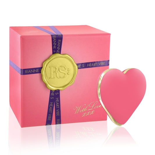 RS - Icons - Heart Vibe Vibrator - Koraalroze