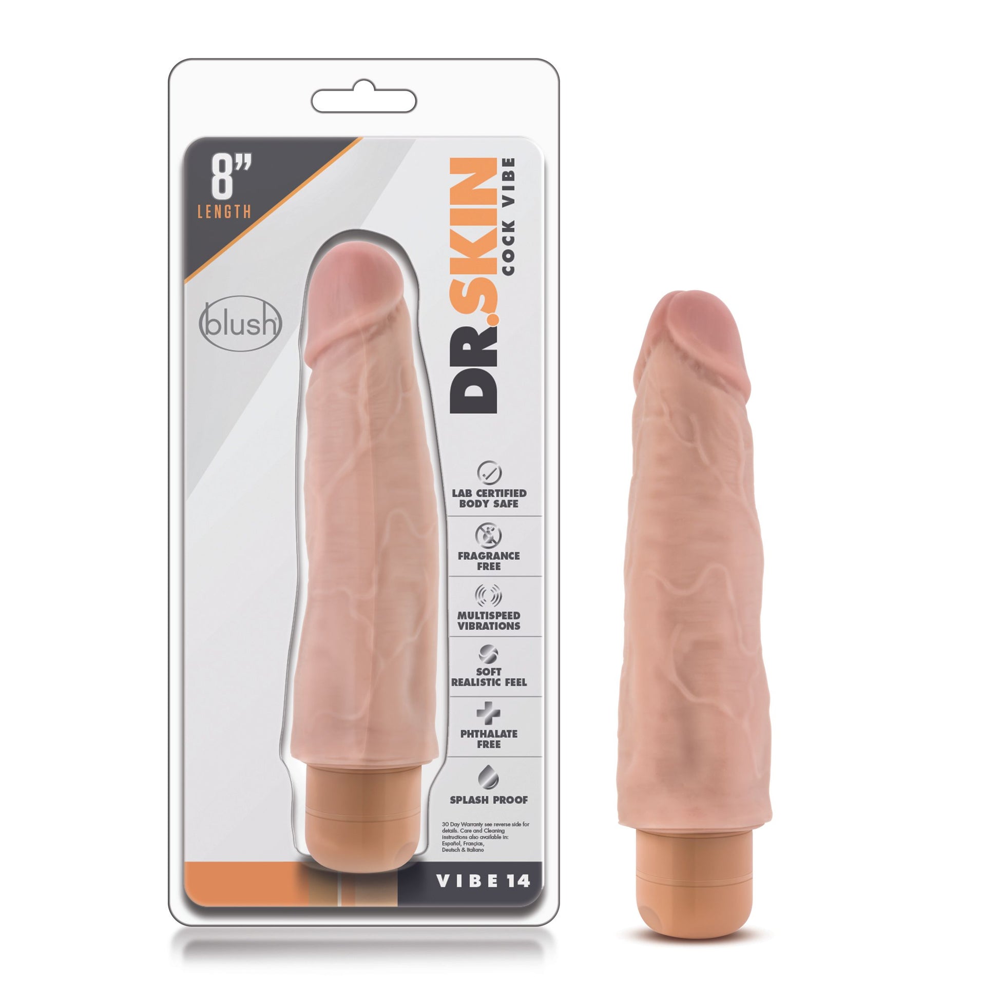Dr. Skin - Cock Vibe no14 Vibrator  - Beige