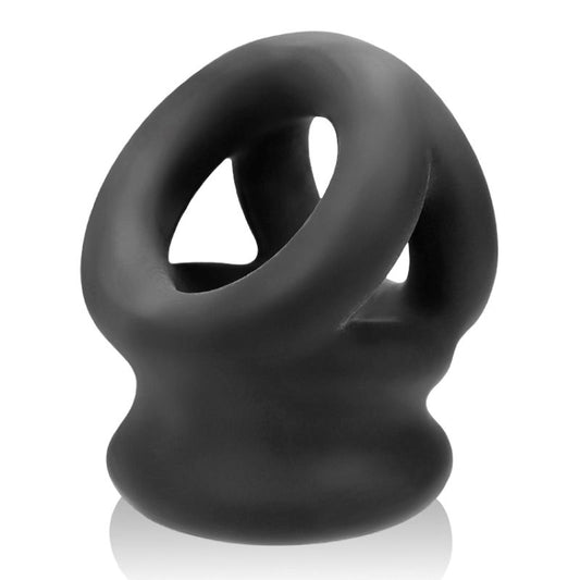 Oxballs - Tri-Squeeze Cockring en Ballstretcher - Zwart