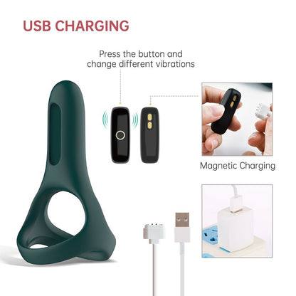 Magic Motion - Rise Smart Vibrerende Cockring - Groen