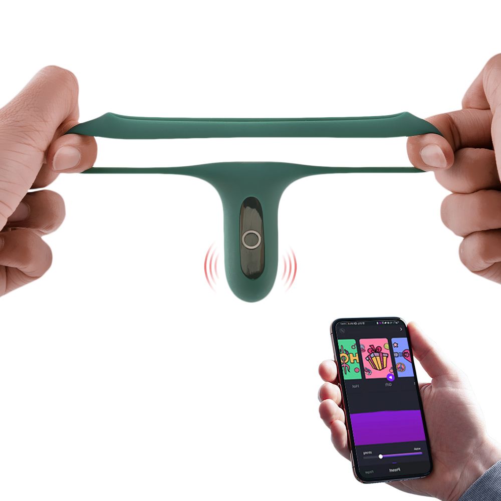 Magic Motion - Rise Smart Vibrerende Cockring - Groen