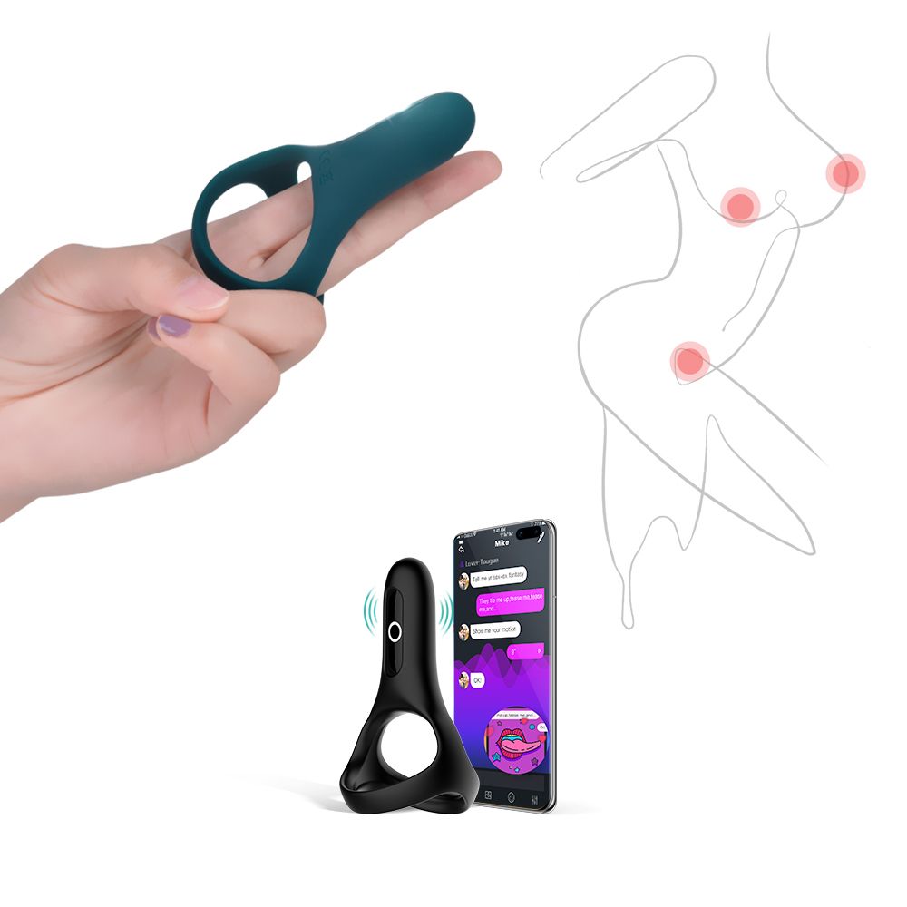 Magic Motion - Rise Smart Vibrerende Cockring - Groen