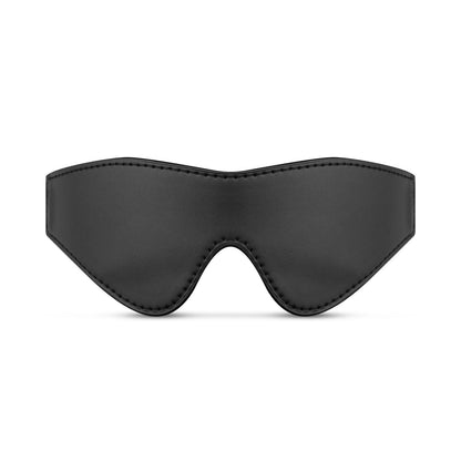 Imitatieleren Oogmasker - Zwart