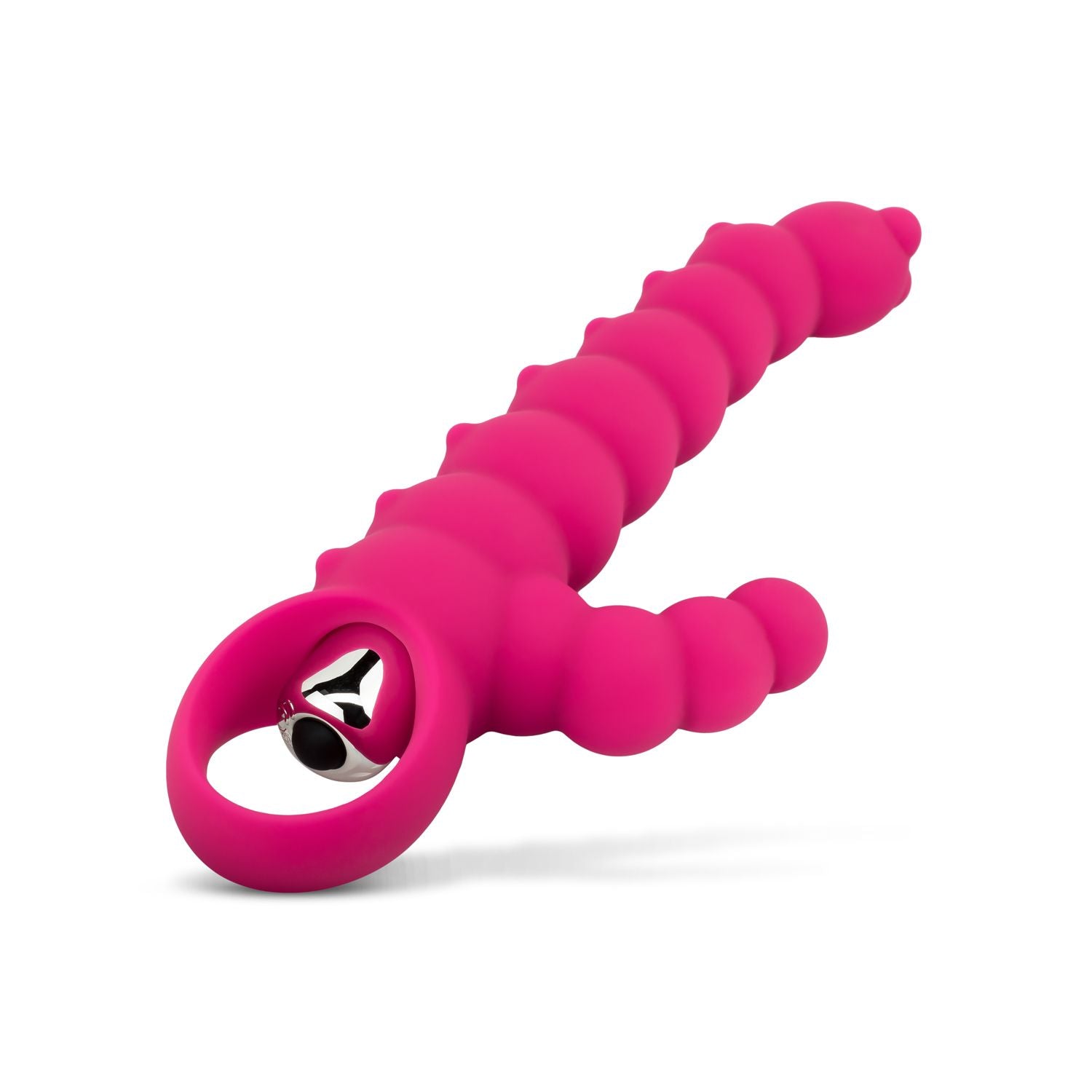 Geribbelde Tarzan Vibrator - Roze