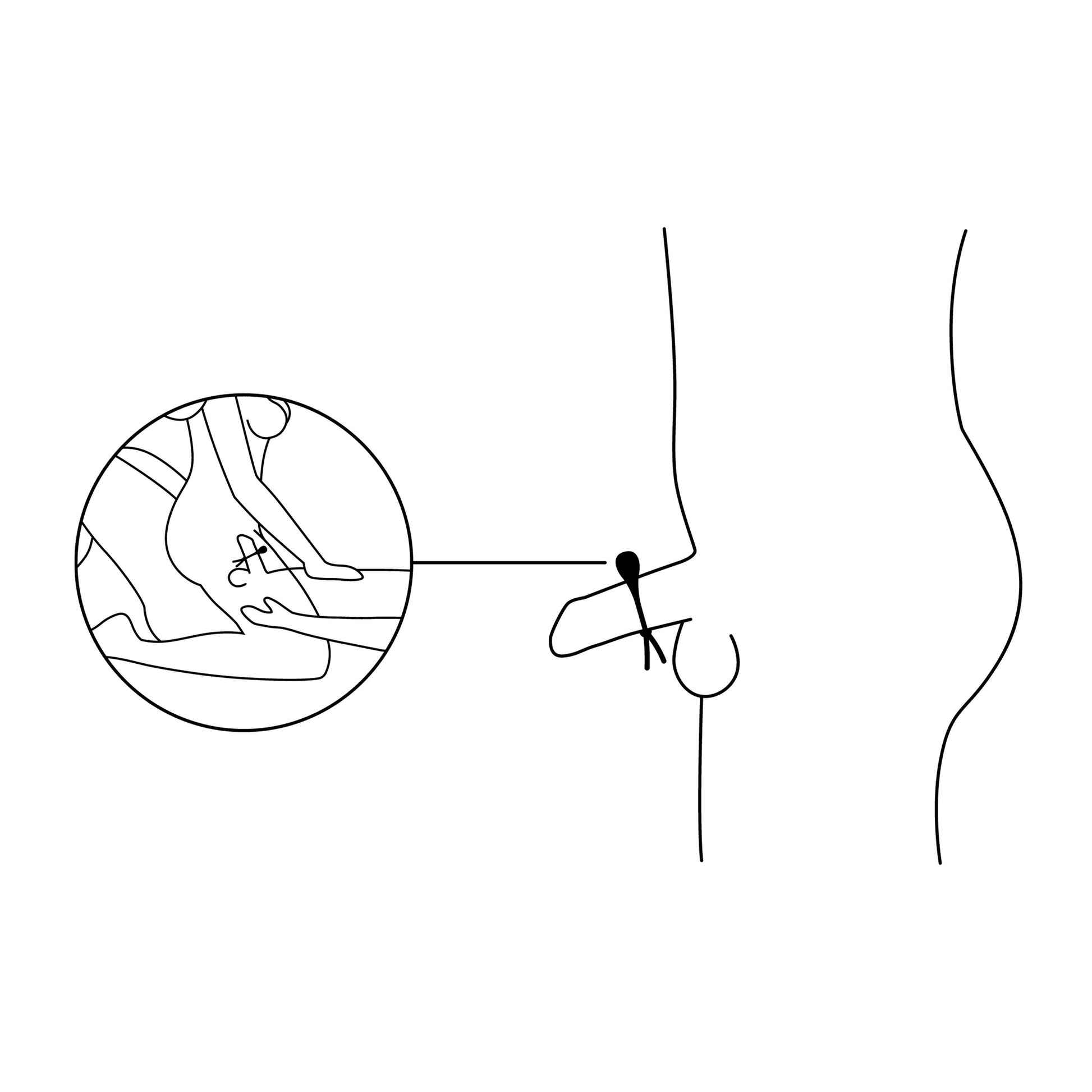Nexus - Forge Vibrerende Lasso Cockring