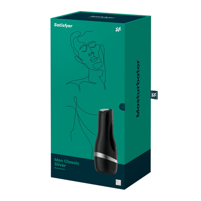 Satisfyer Men Classic Masturbator - Zilver