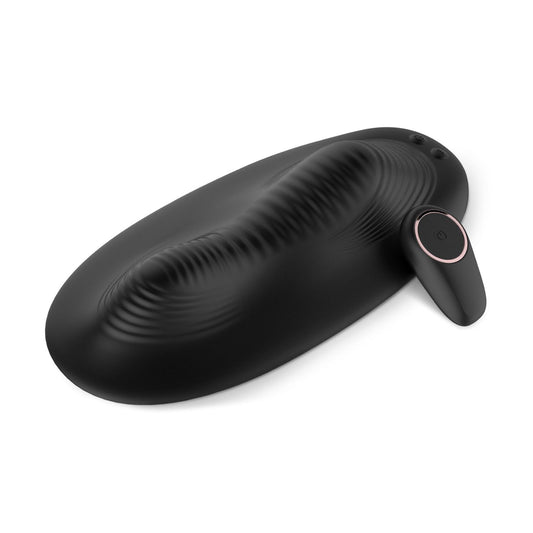 Vibe Pad Dubbele Vibratie met Afstandsbediening - Zwart