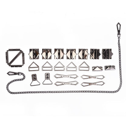 LOCKINK - Bondage & Restraint Set - negro