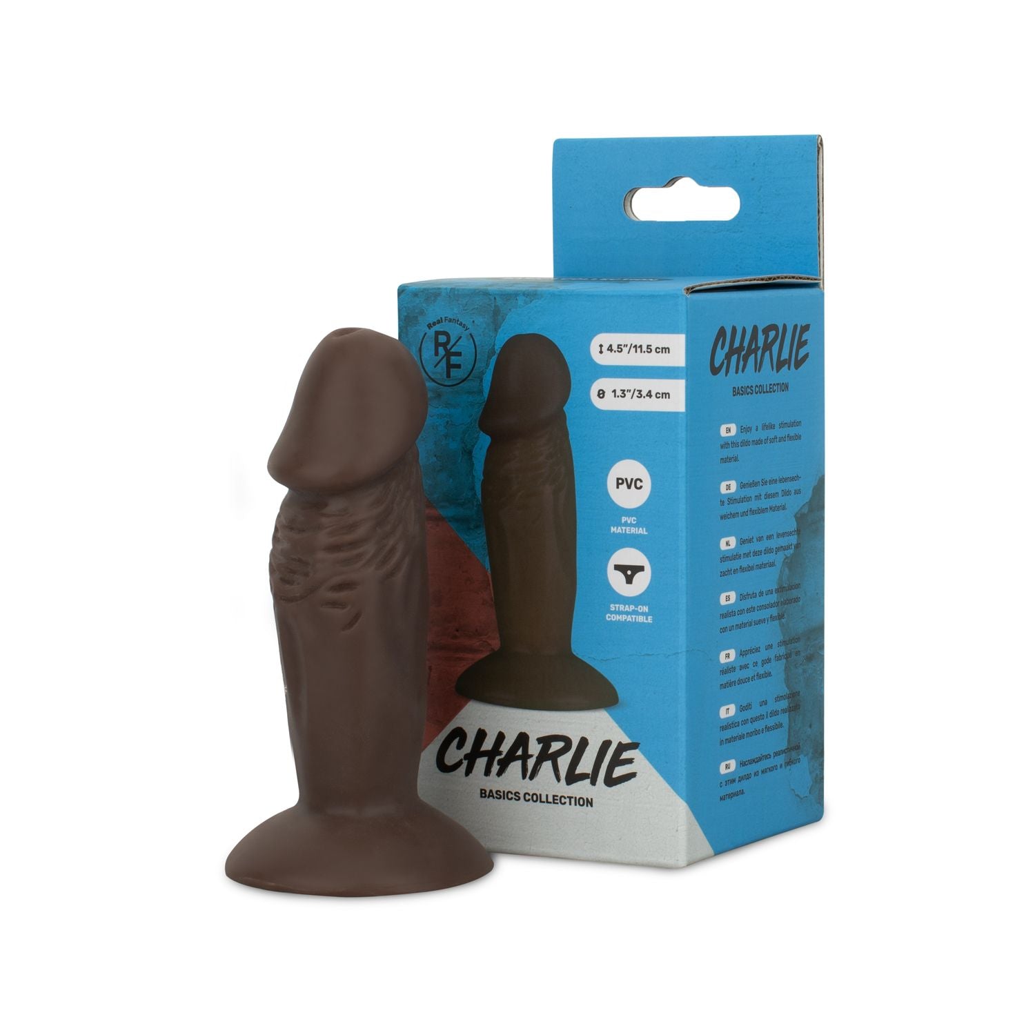Charlie Realistische Dildo Met Zuignap - 11,5 cm