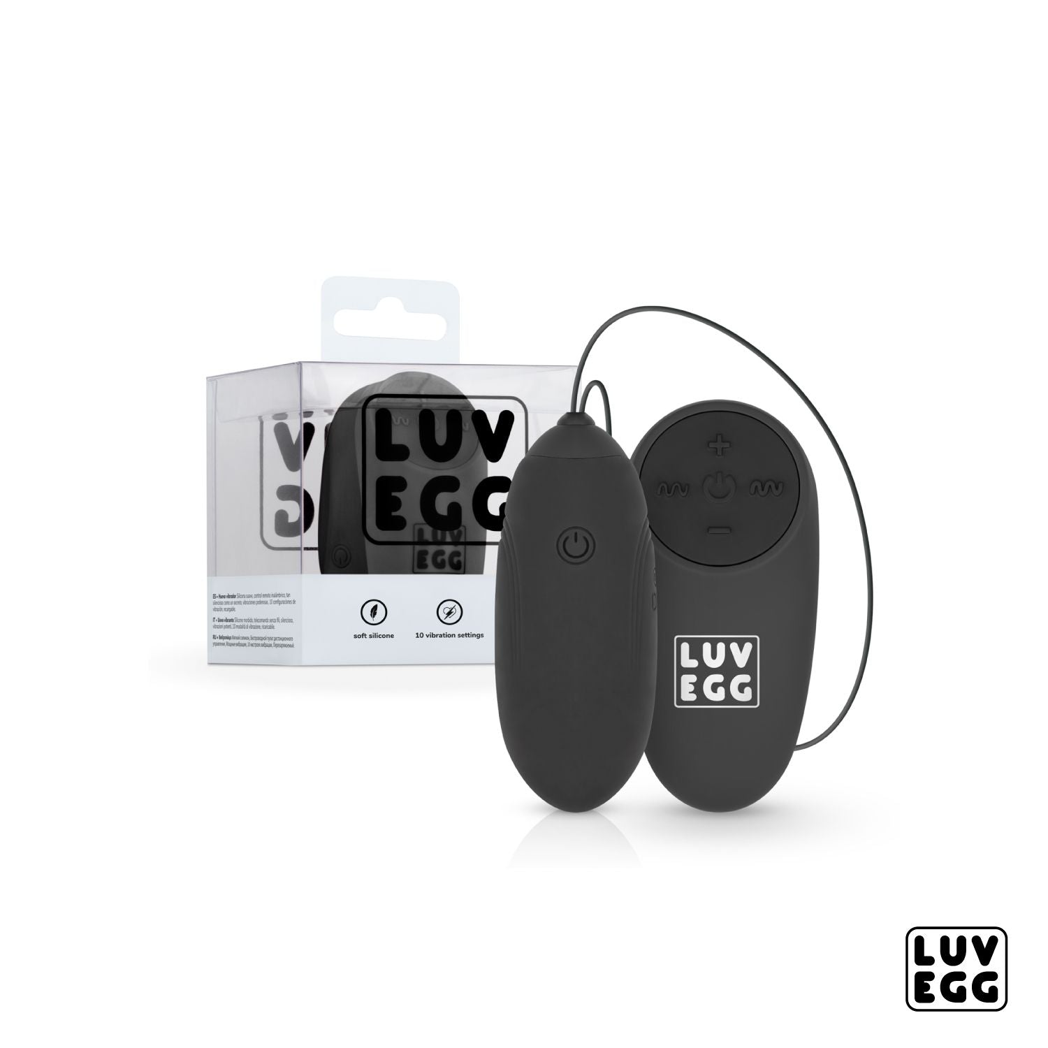 LUV EGG - Zwart